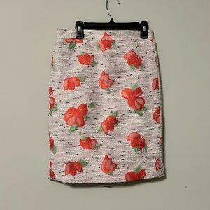 Women’s Floral Pencil Skirt